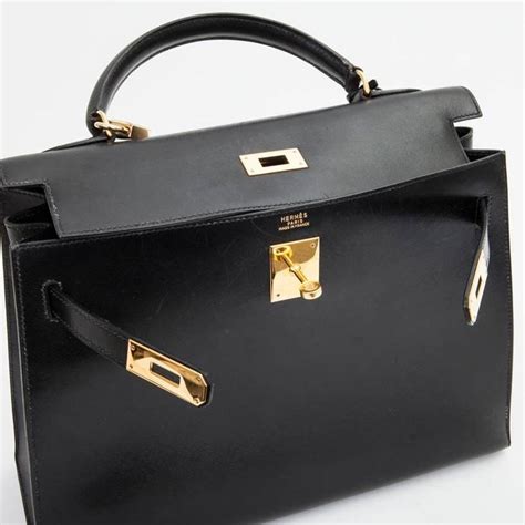 kelly 32 hermes nera|hermes kelly 32 bag.